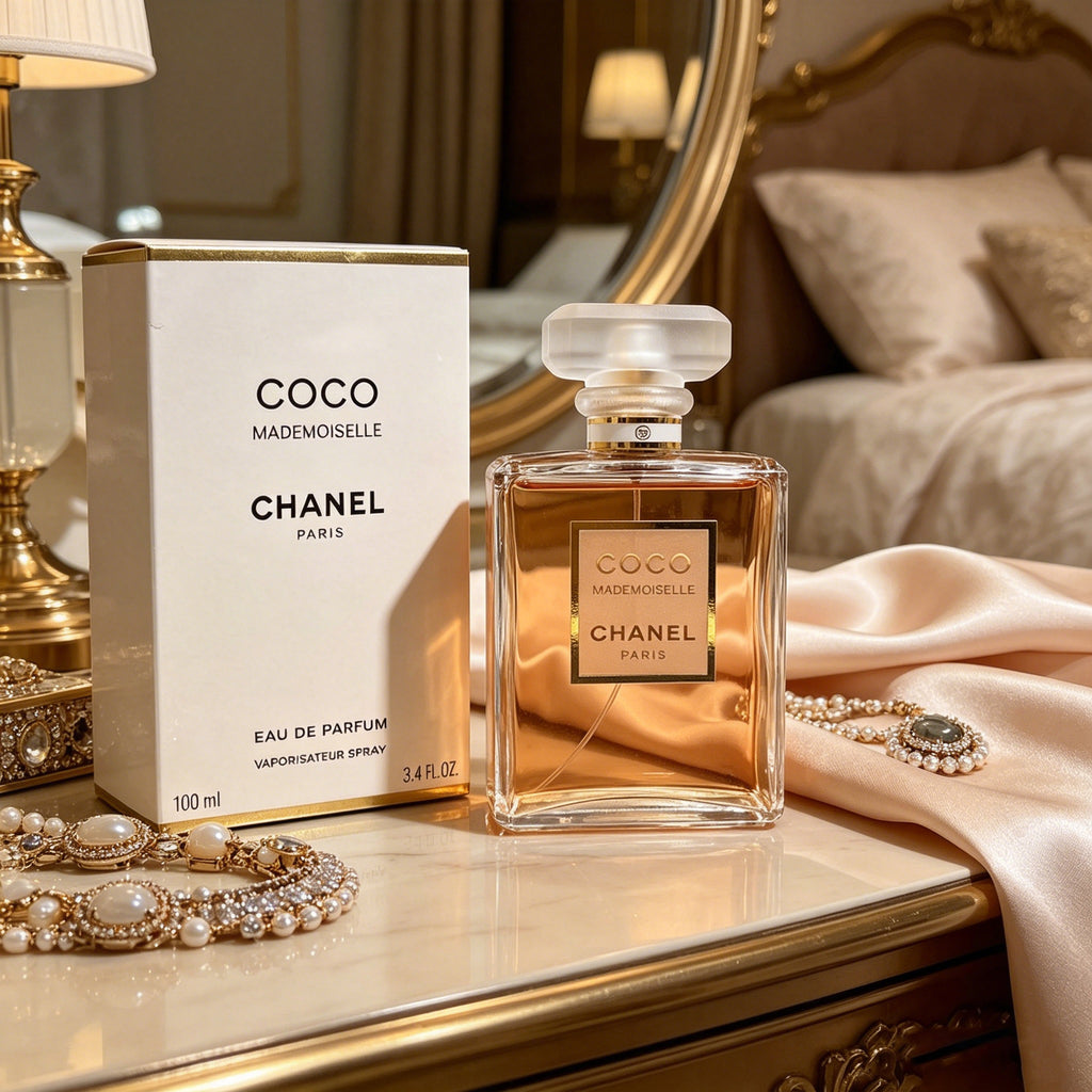 Chanel Coco Mademoiselle Eau de Parfum for Women, Long Lasting Classic Amber Floral Fragrance Luxury Perfume Spray Gift for Date Wedding Birthday
