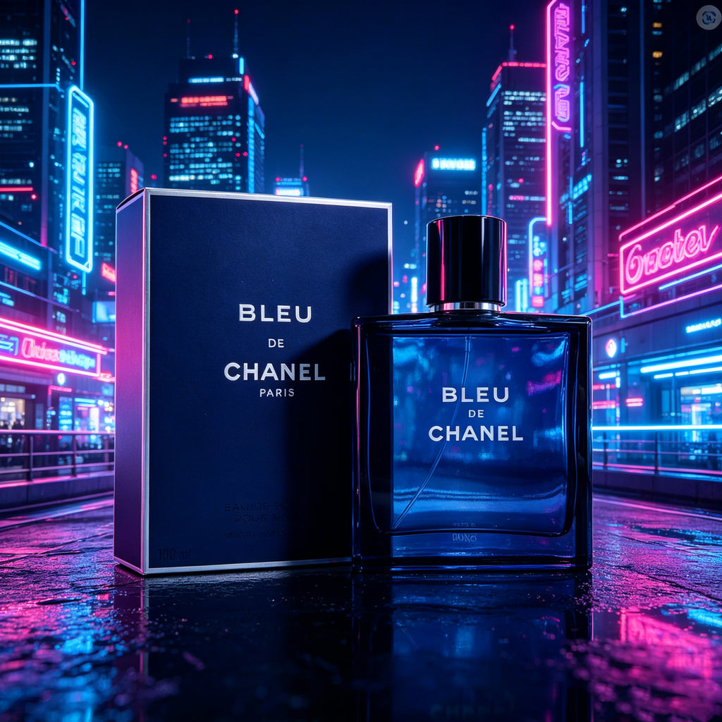 Authentic Chanel Bleu de Chanel Eau de Parfum For Men, Classic Woody Aromatic Luxury Cologne, Original Gift Box, Long Lasting Masculine Scent Gift For Him Birthday Anniversary