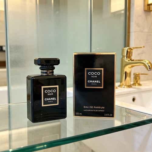 Authentic Chanel Coco Noir Eau de Parfum for Women, Timeless Dark Woody Floral Luxury Perfume, Original Full Gift Box, Premium Gift for Anniversary Birthday Wedding