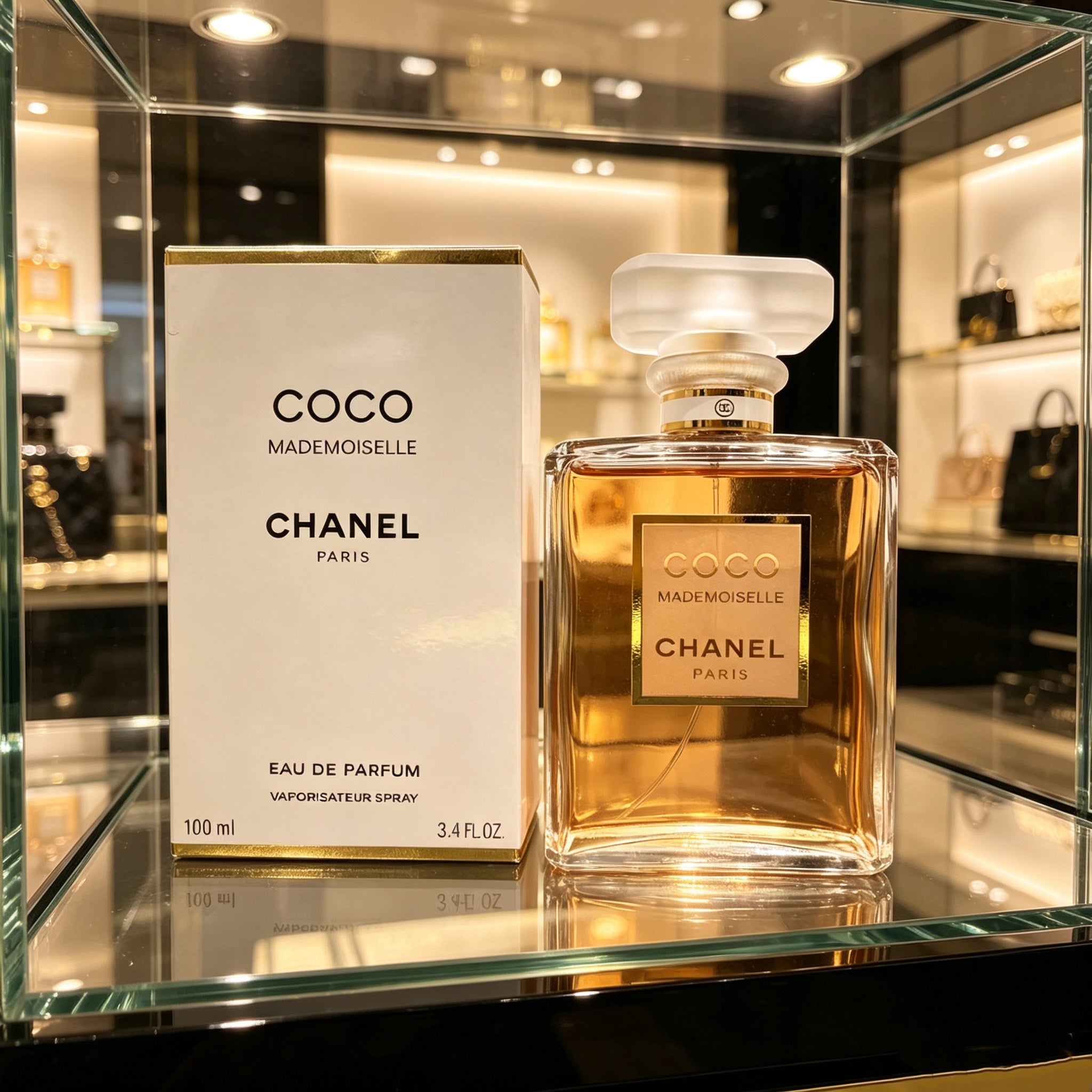 Chanel Coco Mademoiselle Eau de Parfum for Women, Long Lasting Classic Amber Floral Fragrance Luxury Perfume Spray Gift for Date Wedding Birthday