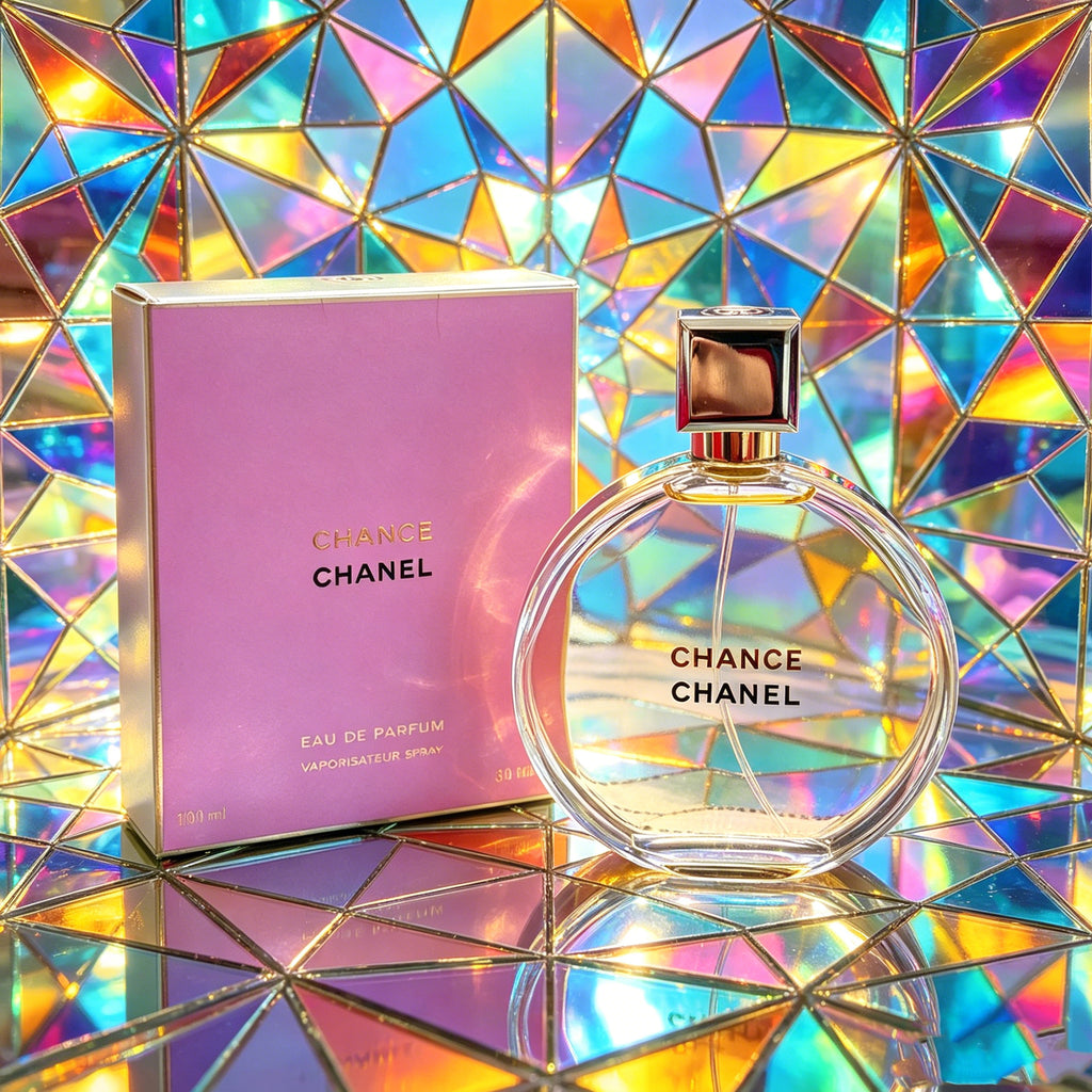 Authentic Classic Chanel Chance Eau de Parfum For Women, Elegant Spicy Floral Woody Luxury Perfume, Original Pink Gift Box, Long Lasting All-Season Scent Gift For Birthday Valentine Wedding