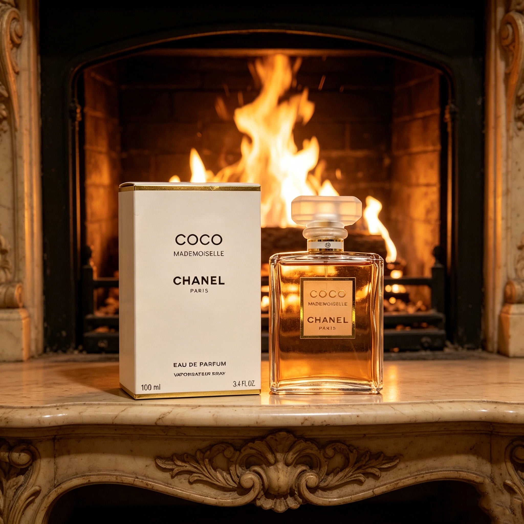 Chanel Coco Mademoiselle Eau de Parfum for Women, Long Lasting Classic Amber Floral Fragrance Luxury Perfume Spray Gift for Date Wedding Birthday