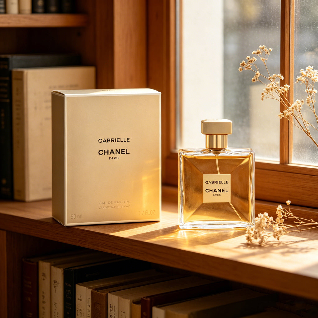 Authentic Chanel Gabrielle Eau de Parfum For Women, Elegant Bright White Floral Luxury Perfume, Original Gift Box, Long Lasting Fragrance Gift For Birthday Wedding Valentine