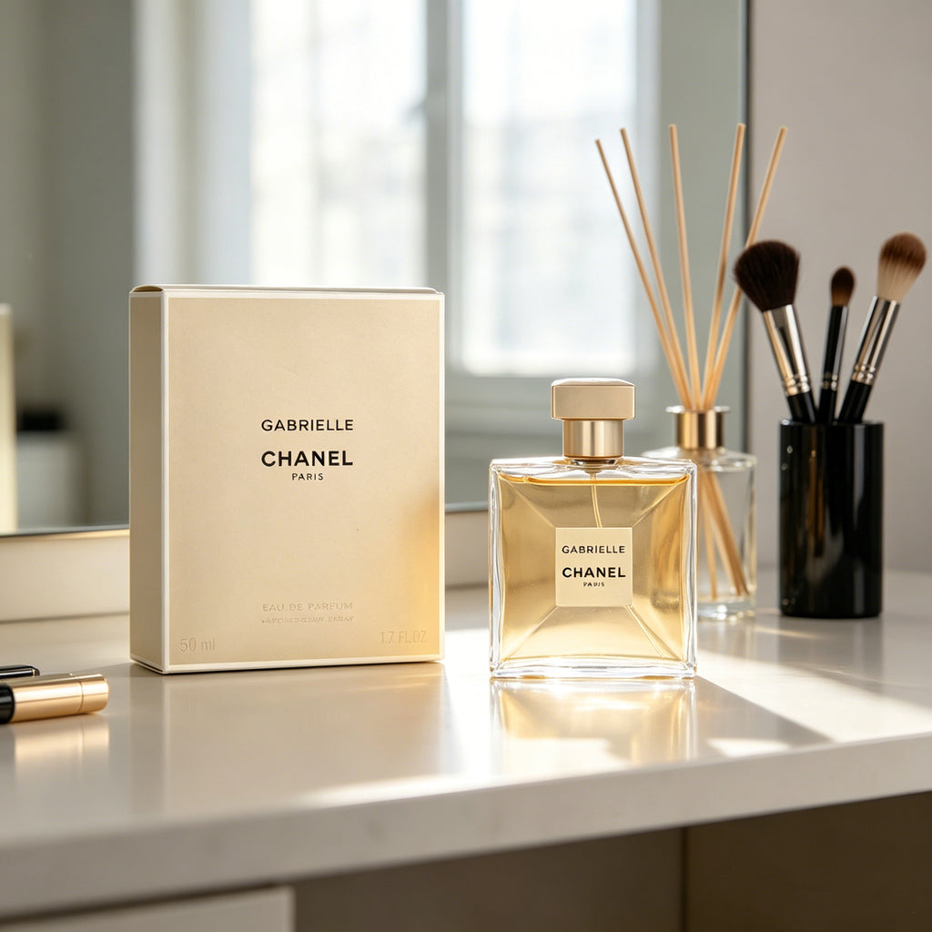Authentic Chanel Gabrielle Eau de Parfum For Women, Elegant Bright White Floral Luxury Perfume, Original Gift Box, Long Lasting Fragrance Gift For Birthday Wedding Valentine