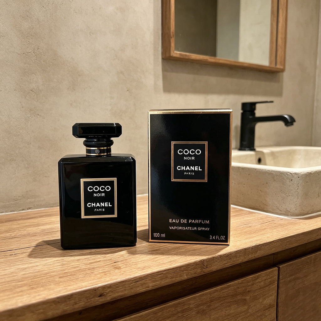 Authentic Chanel Coco Noir Eau de Parfum for Women, Timeless Dark Woody Floral Luxury Perfume, Original Full Gift Box, Premium Gift for Anniversary Birthday Wedding