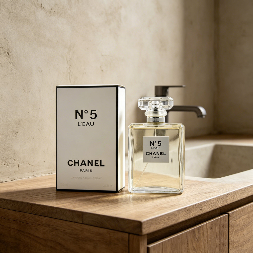 Chanel N°5 L'Eau Eau de Toilette for Women, Classic Timeless Floral Fragrance Authentic Luxury Perfume Gift Set for Valentine Birthday Wedding