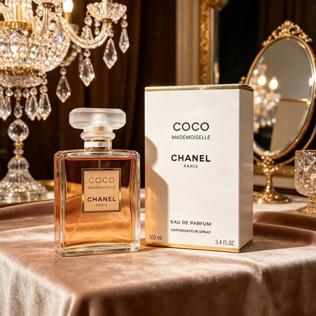 Chanel Coco Mademoiselle Eau de Parfum for Women, Long Lasting Classic Amber Floral Fragrance Luxury Perfume Spray Gift for Date Wedding Birthday