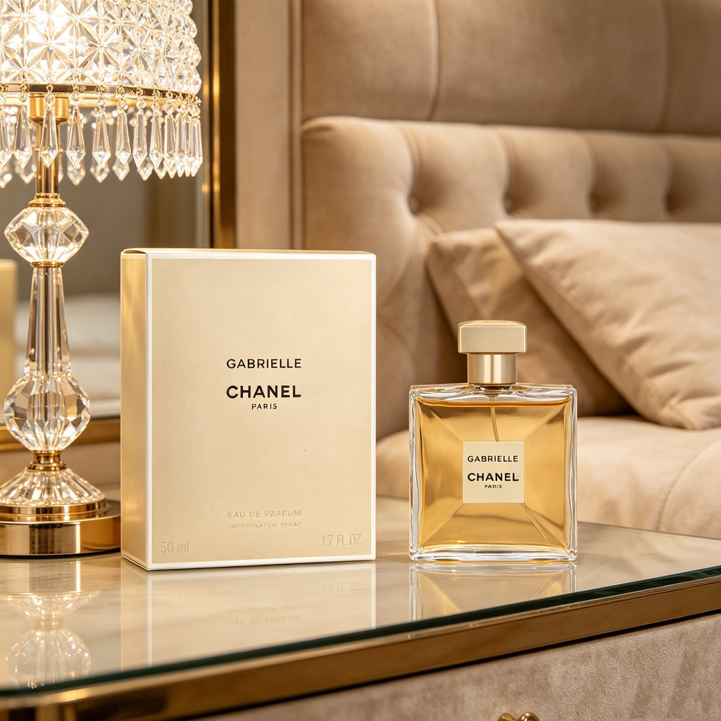 Authentic Chanel Gabrielle Eau de Parfum For Women, Elegant Bright White Floral Luxury Perfume, Original Gift Box, Long Lasting Fragrance Gift For Birthday Wedding Valentine