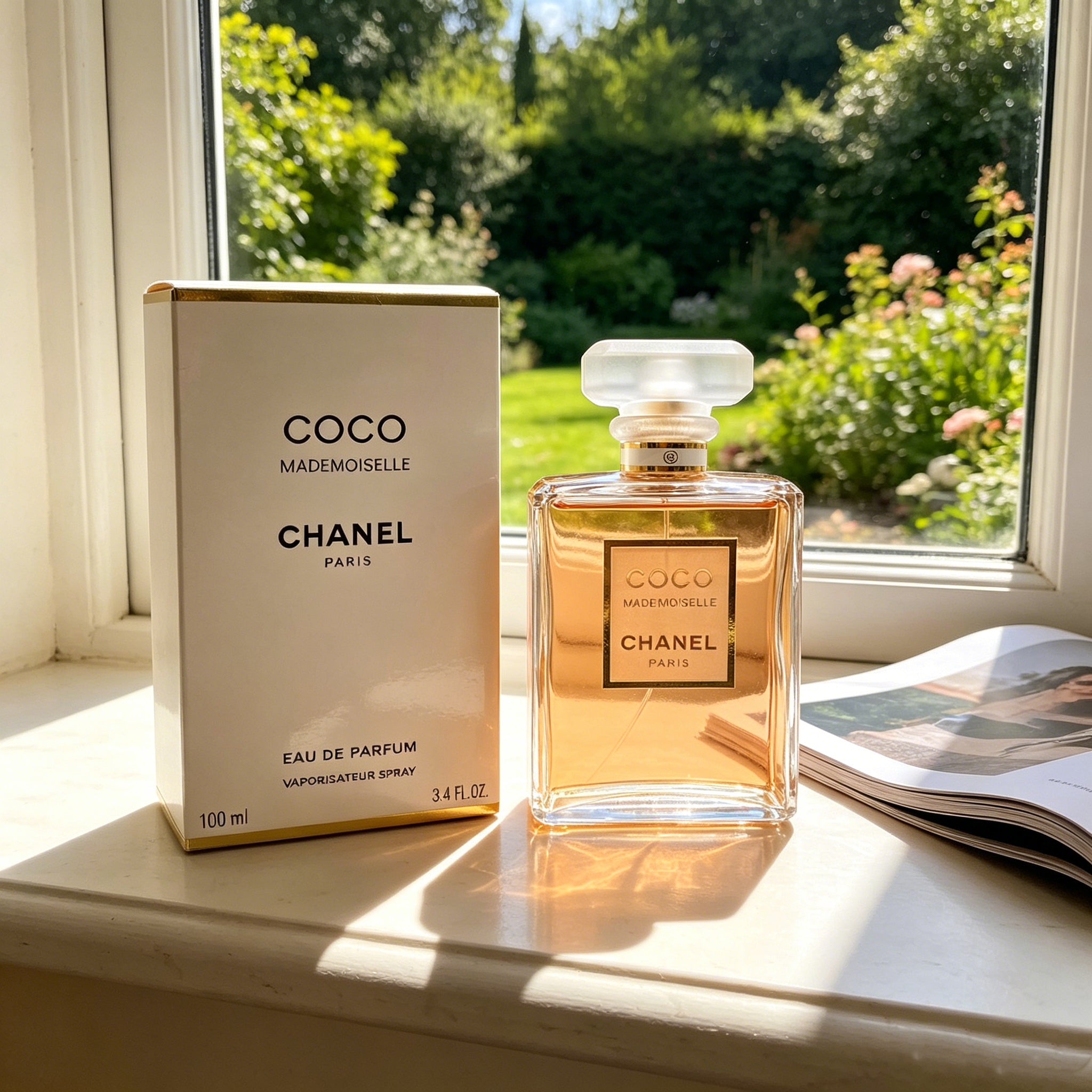 Chanel Coco Mademoiselle Eau de Parfum for Women, Long Lasting Classic Amber Floral Fragrance Luxury Perfume Spray Gift for Date Wedding Birthday