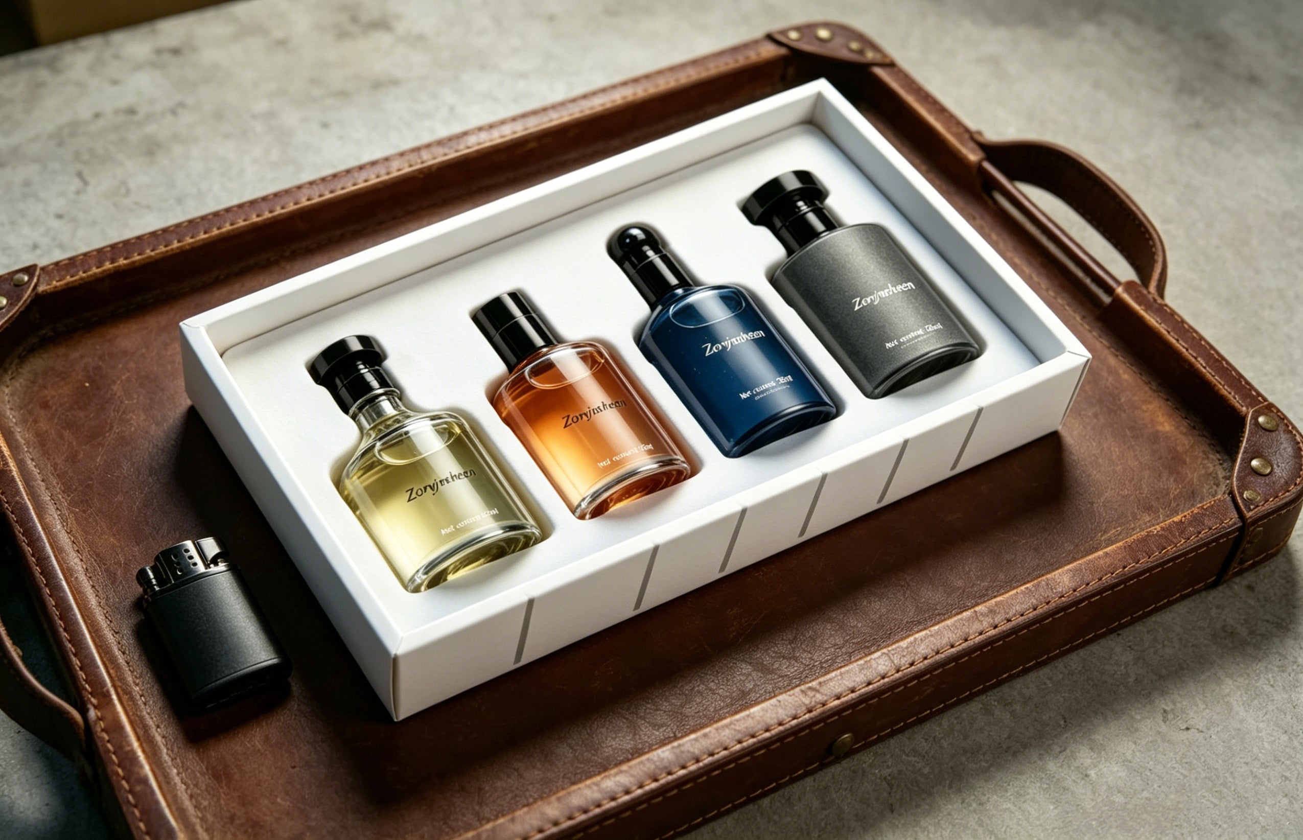 Elegant White Box Women Eau De Toilette Collection 4 Unique Soft Fragrances Birthday Gift For Her